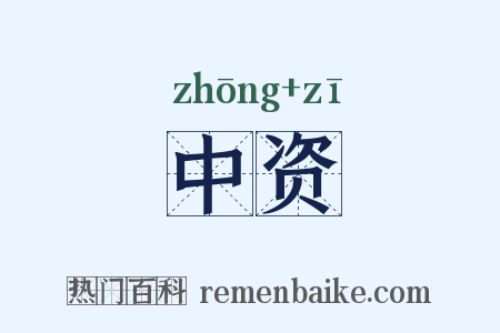 中资是什么意思的图片
